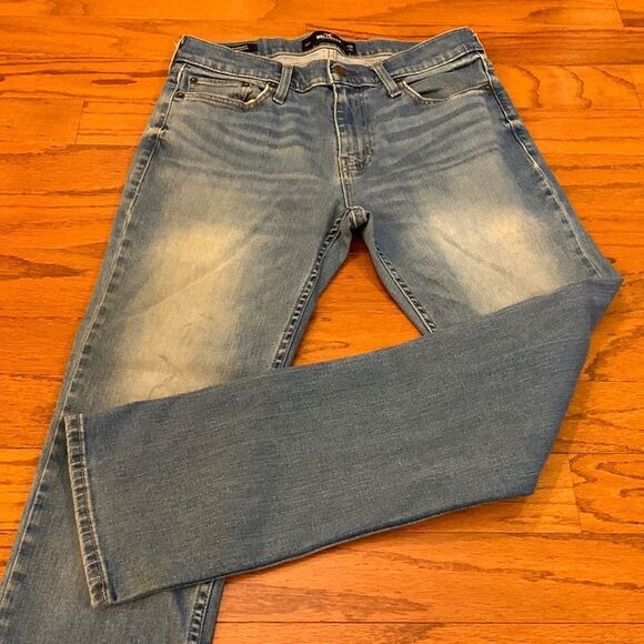 Men’s Hollister size 30/32 denim jeans slim straight & epic flex - Picture 1 of 8